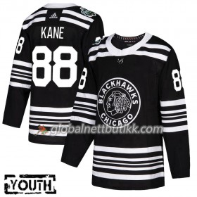 Chicago Blackhawks Hockeydrakt Patrick Kane 88 2019 Winter Classic Svart Adidas Authentic - Barn